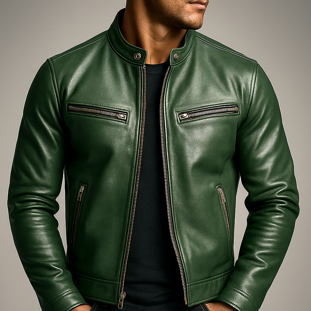 Edoardo | giacca uomo vintage in pelle