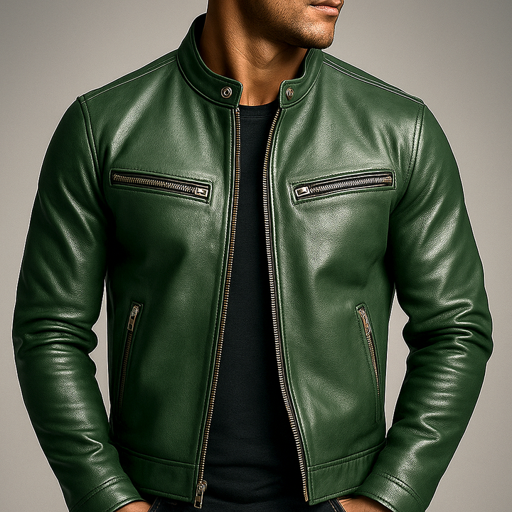 Edoardo | giacca uomo vintage in pelle