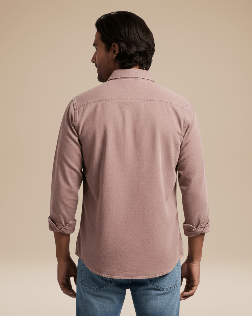 Ugo | camicia in cotone spazzolato