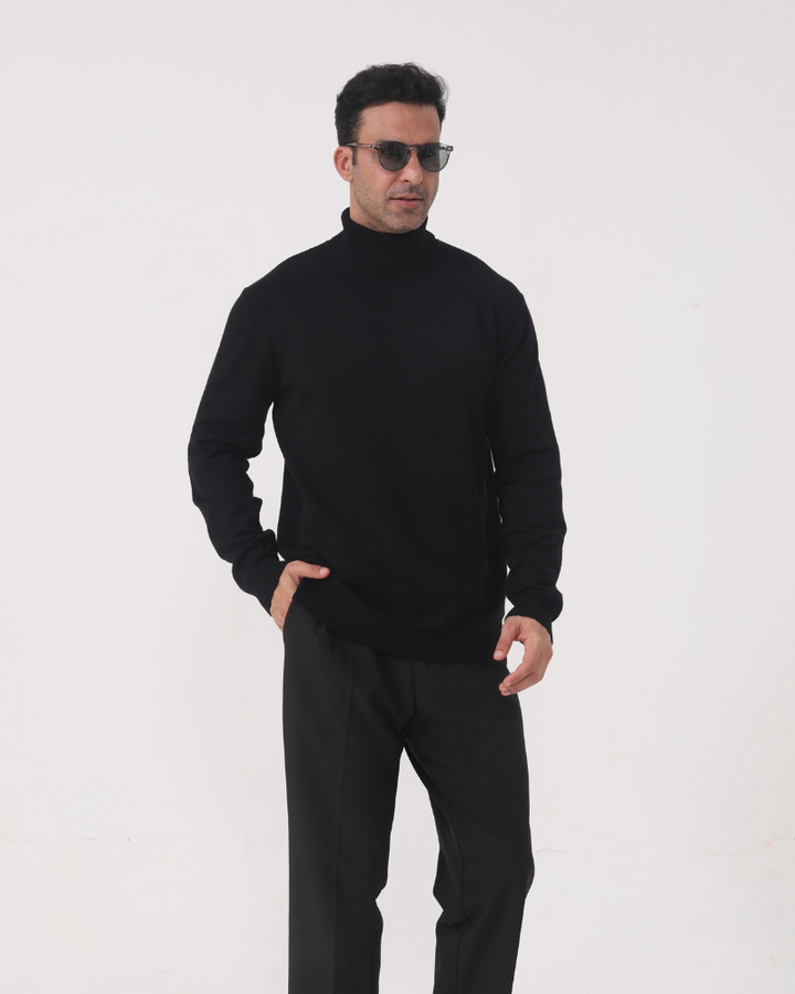 Federico | maglione collo alto uomo – dolcevita elegante slim