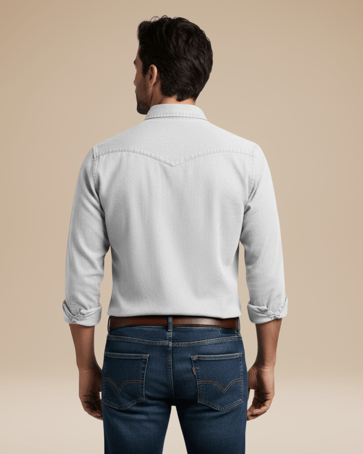 Ugo | camicia in cotone spazzolato
