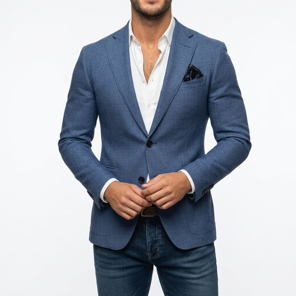 Luciano | blazer uomo sartoriale – giacca elegante slim