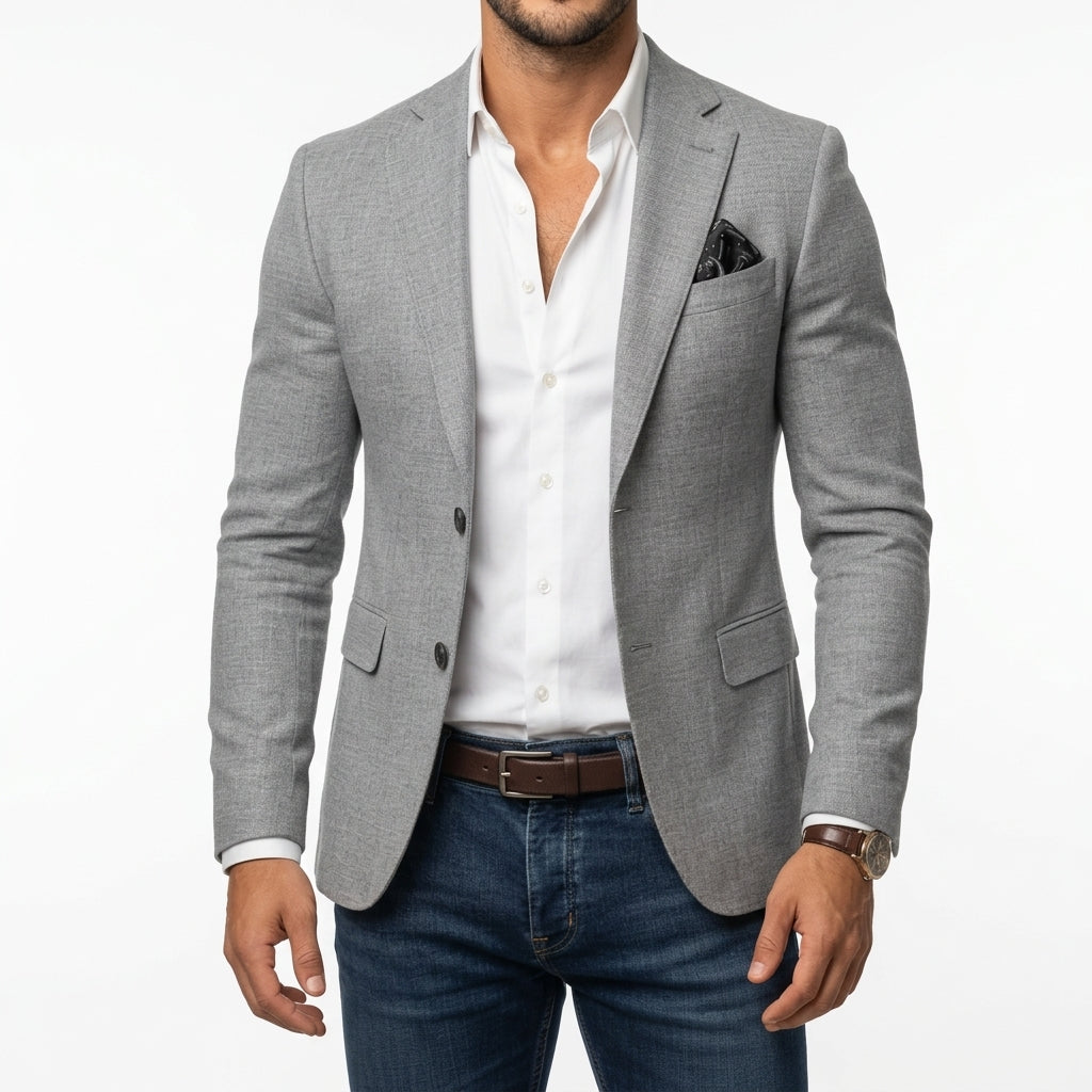 Luciano | blazer uomo sartoriale – giacca elegante slim