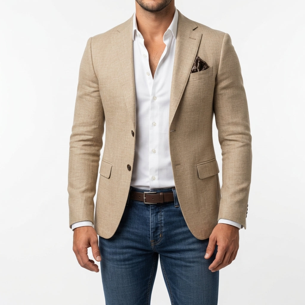 Luciano | blazer uomo sartoriale – giacca elegante slim