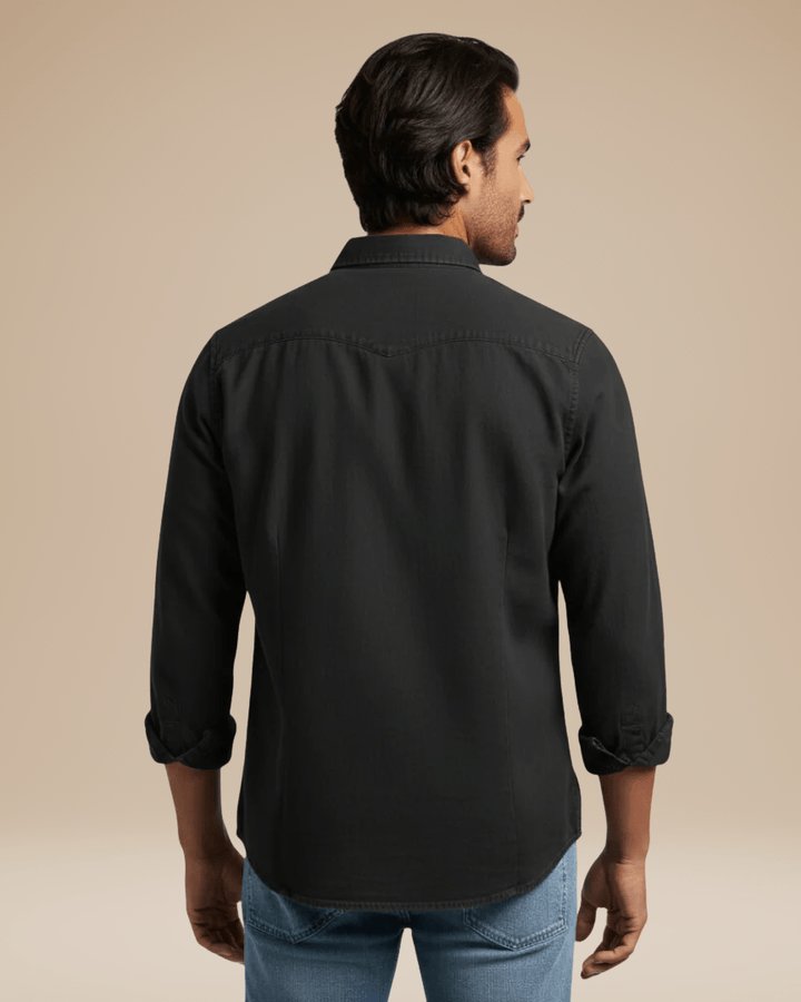 Ugo | camicia in cotone spazzolato