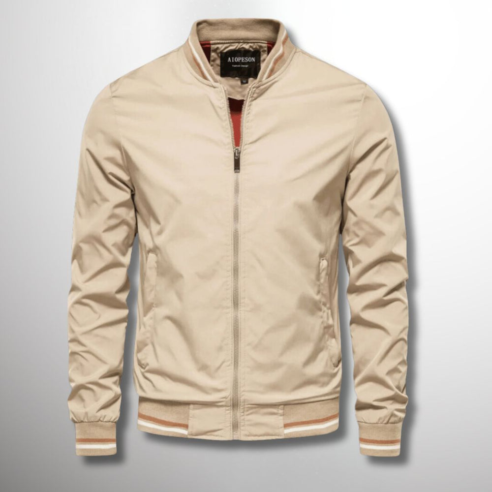 Amedeo – giacca impermeabile uomo con zip