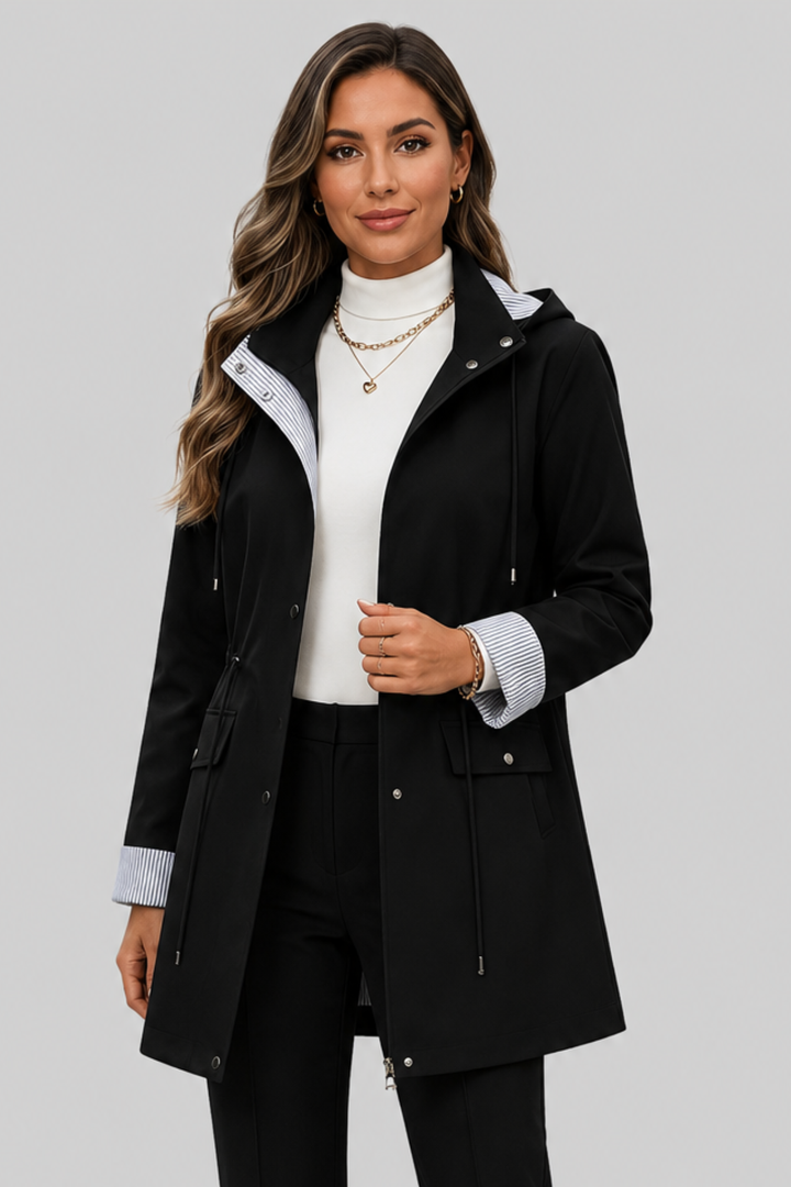 Virginia | parka midi con cappuccio