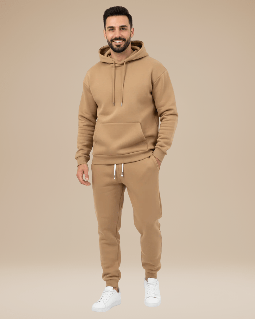 Samuele – tuta uomo con felpa con cappuccio e jogger