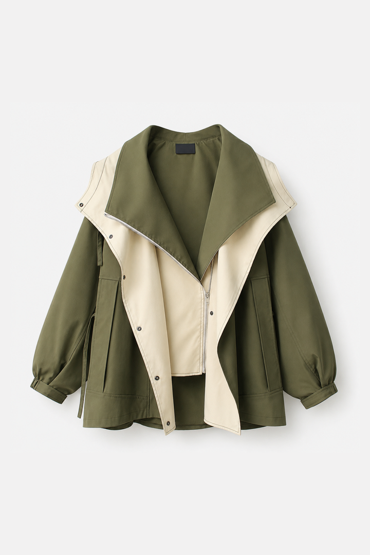 Stefania | giacca antivento oversize
