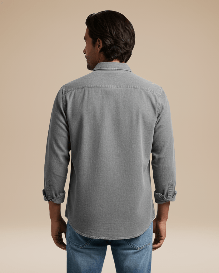 Ugo | camicia in cotone spazzolato