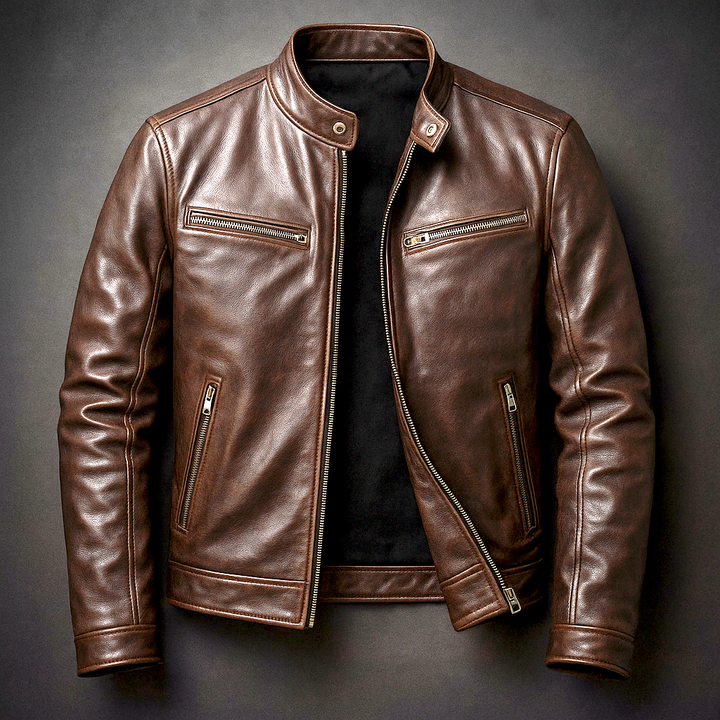 Edoardo | giacca uomo vintage in pelle