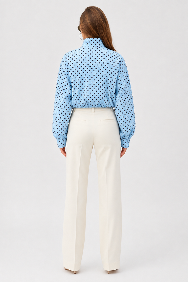 Cecilia | giacca leggera a pois