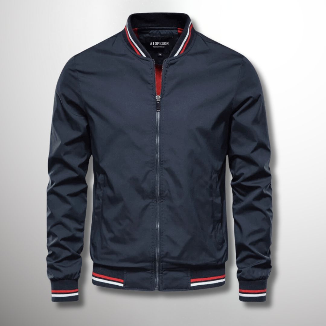Amedeo – giacca impermeabile uomo con zip