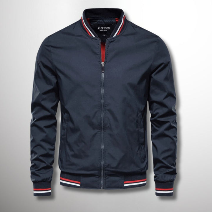 Amedeo – giacca impermeabile uomo con zip