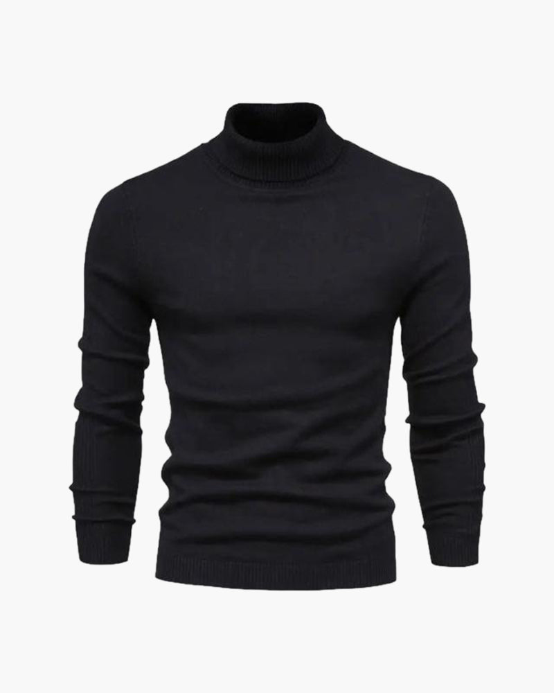 Federico | maglione collo alto uomo – dolcevita elegante slim