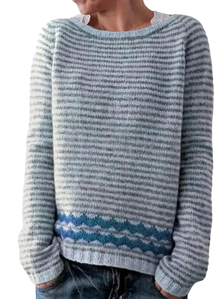 Sofia | maglione casual da donna con sottili righe