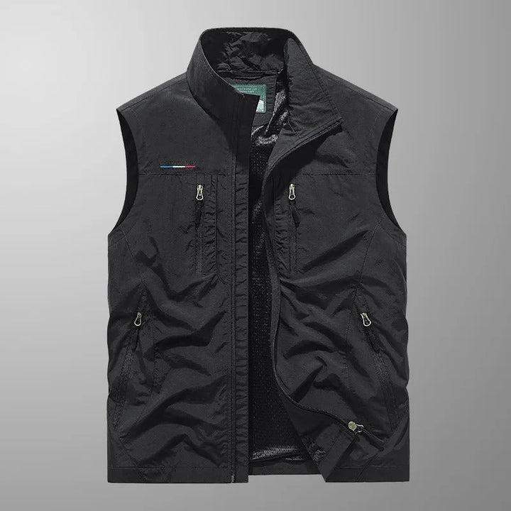 Mattia – gilet cargo uomo leggero e traspirante