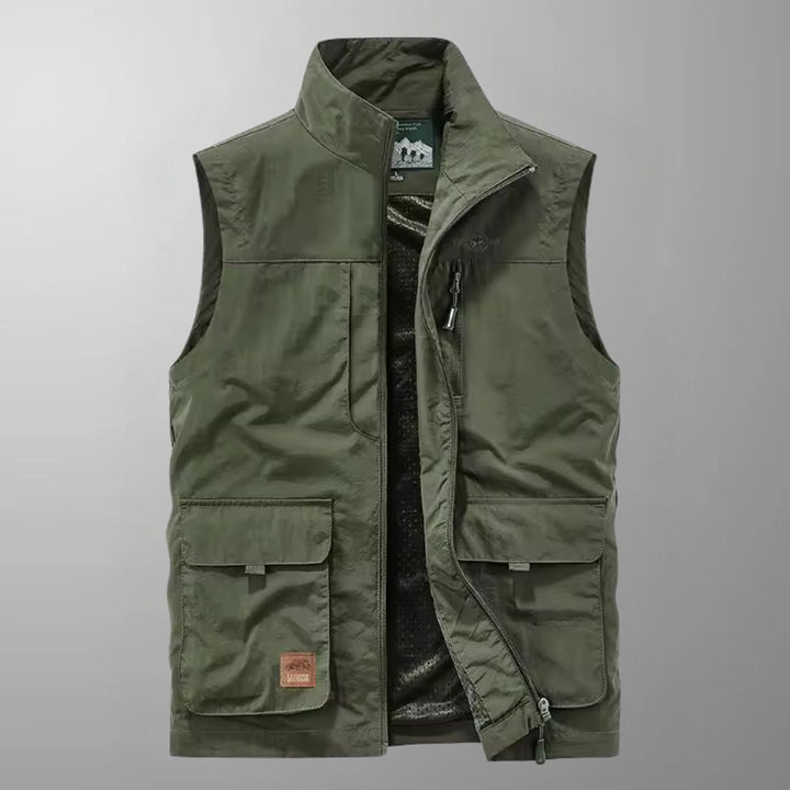 Flavio – gilet cargo uomo multitasche