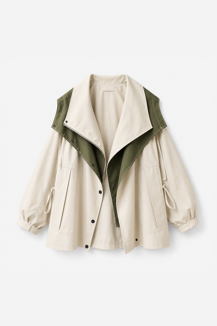 Stefania | giacca antivento oversize