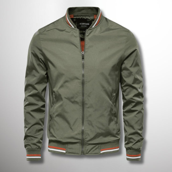 Amedeo – giacca impermeabile uomo con zip