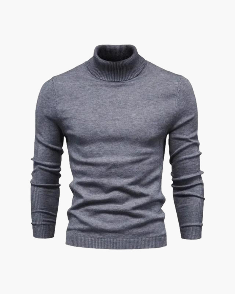 Federico | maglione collo alto uomo – dolcevita elegante slim