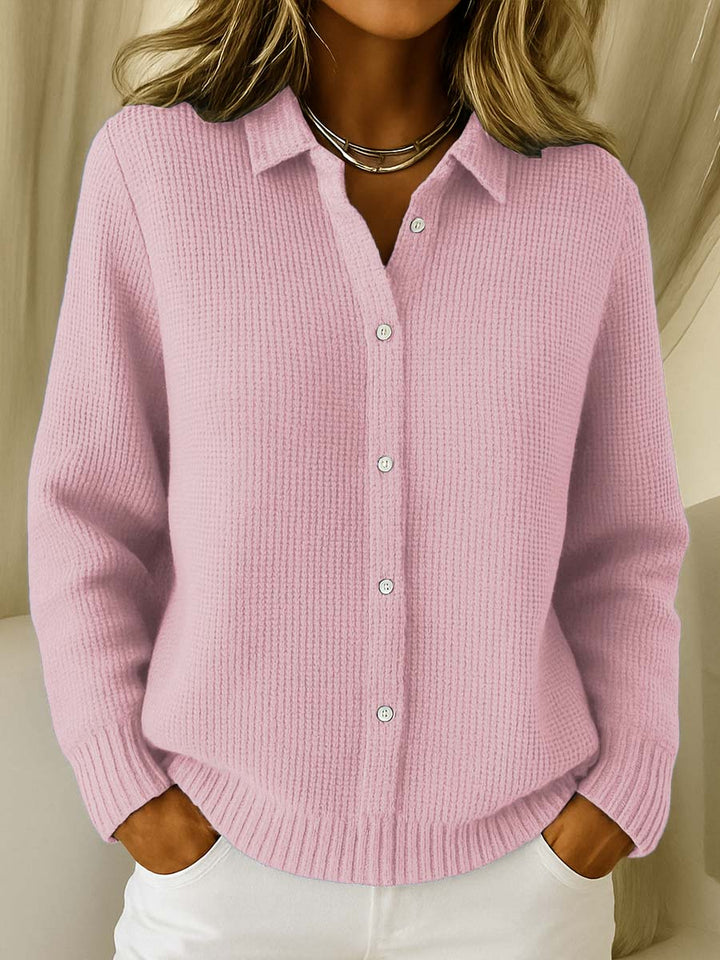 Maura – cardigan donna in maglia con bottoni