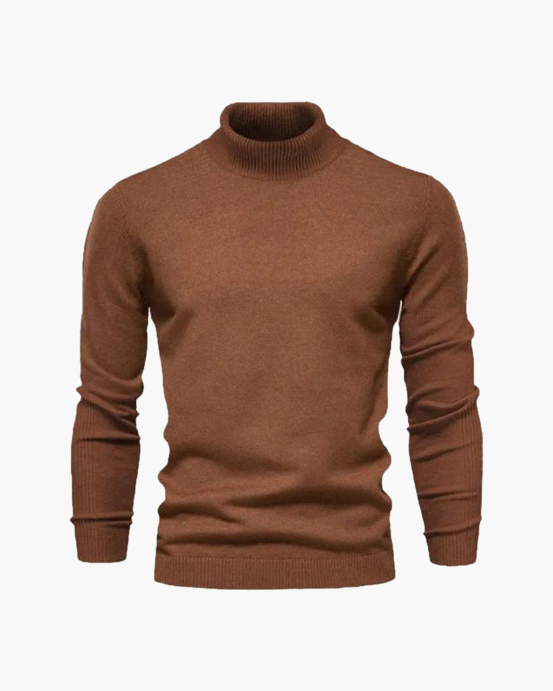 Federico | maglione collo alto uomo – dolcevita elegante slim