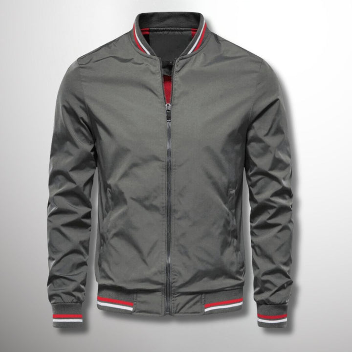 Amedeo – giacca impermeabile uomo con zip