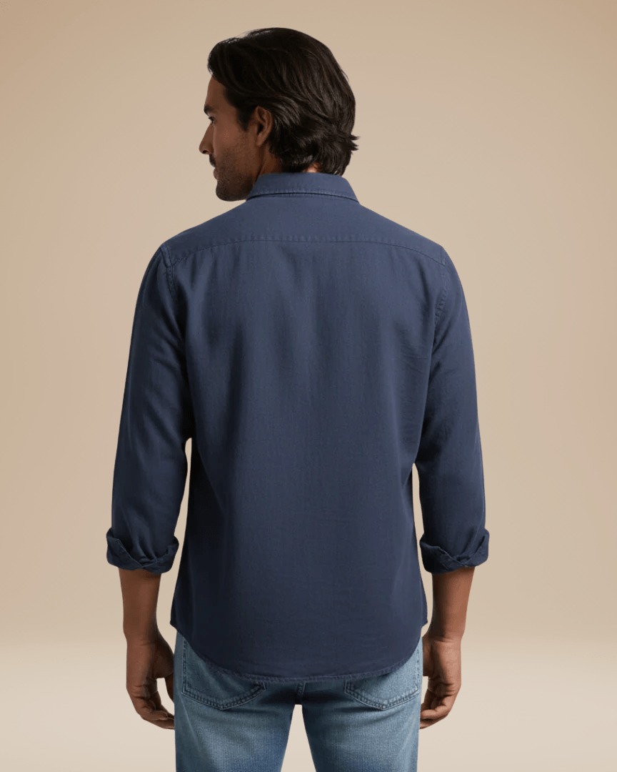Ugo | camicia in cotone spazzolato