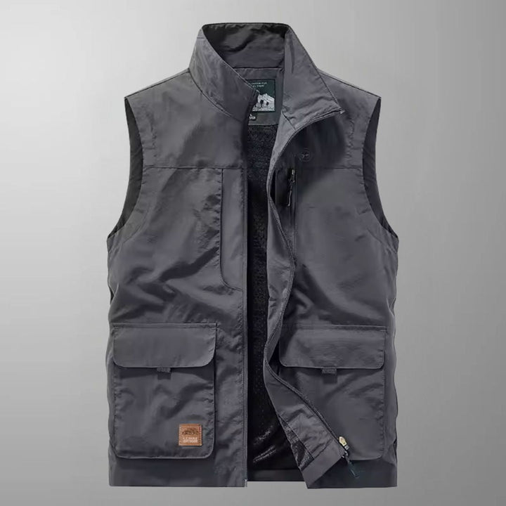 Flavio – gilet cargo uomo multitasche