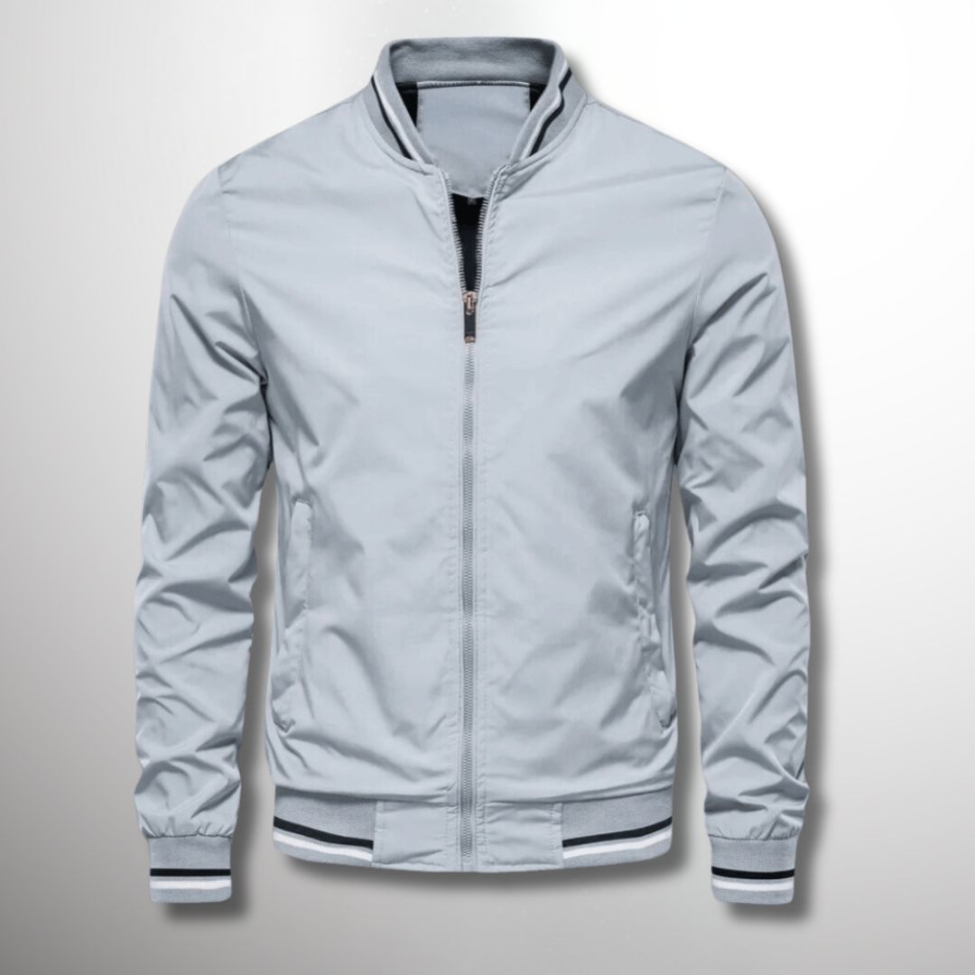 Amedeo – giacca impermeabile uomo con zip