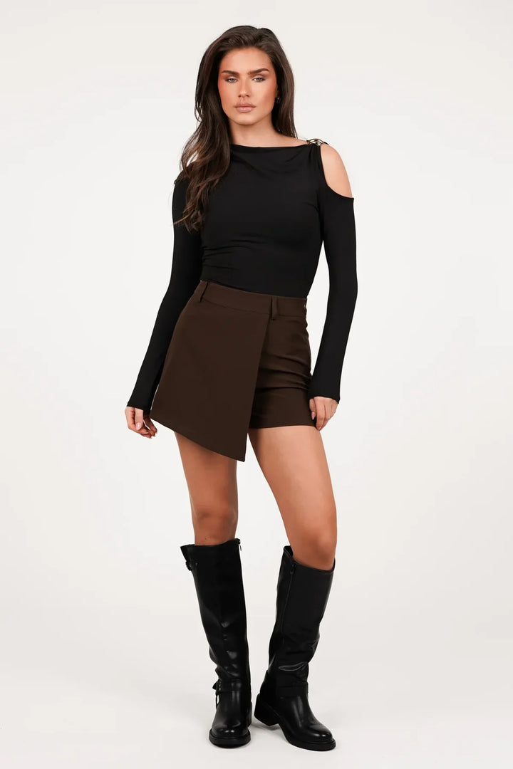 Licia | stivali biker con tacco largo