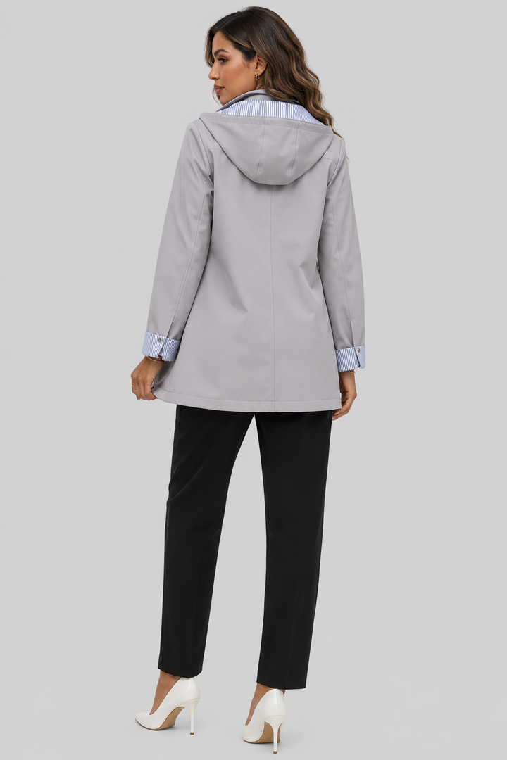 Virginia | parka midi con cappuccio