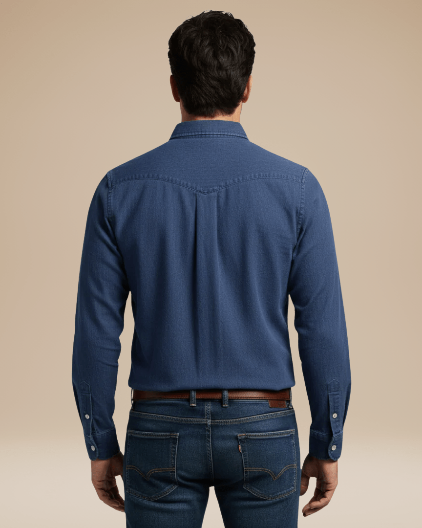 Ugo | camicia in cotone spazzolato