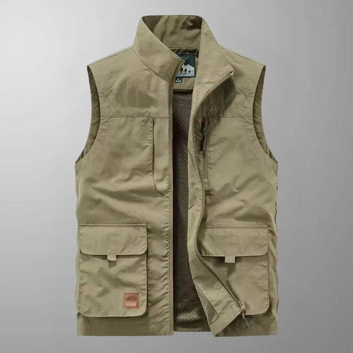 Flavio – gilet cargo uomo multitasche