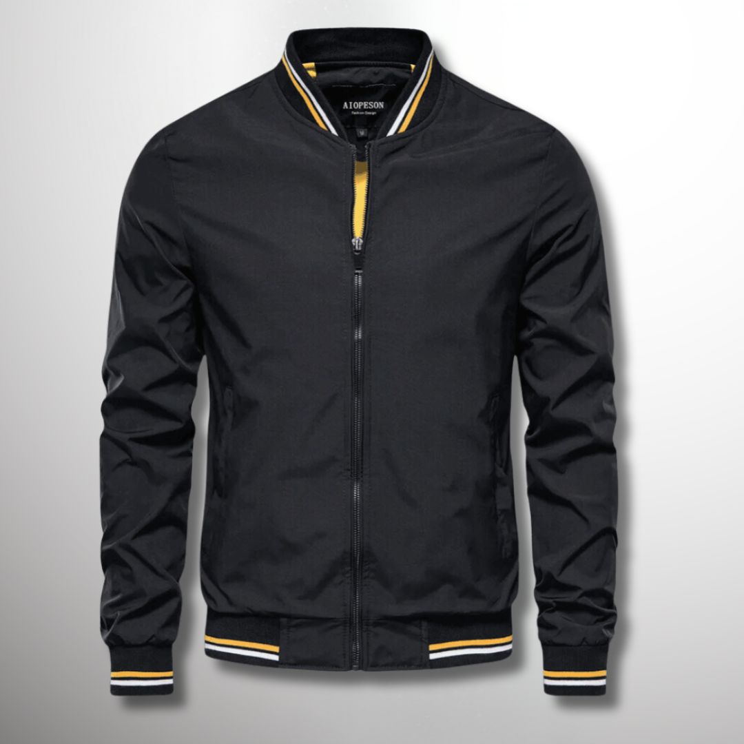 Amedeo – giacca impermeabile uomo con zip