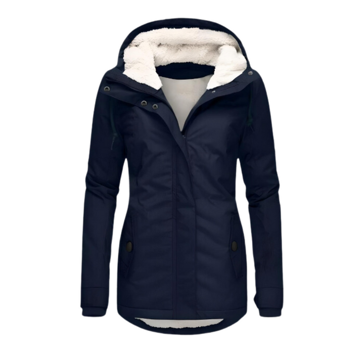Rosalia – parka donna invernale con fodera in sherpa
