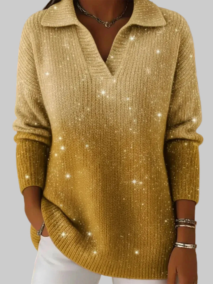 Lino | maglione polo cielo stellato