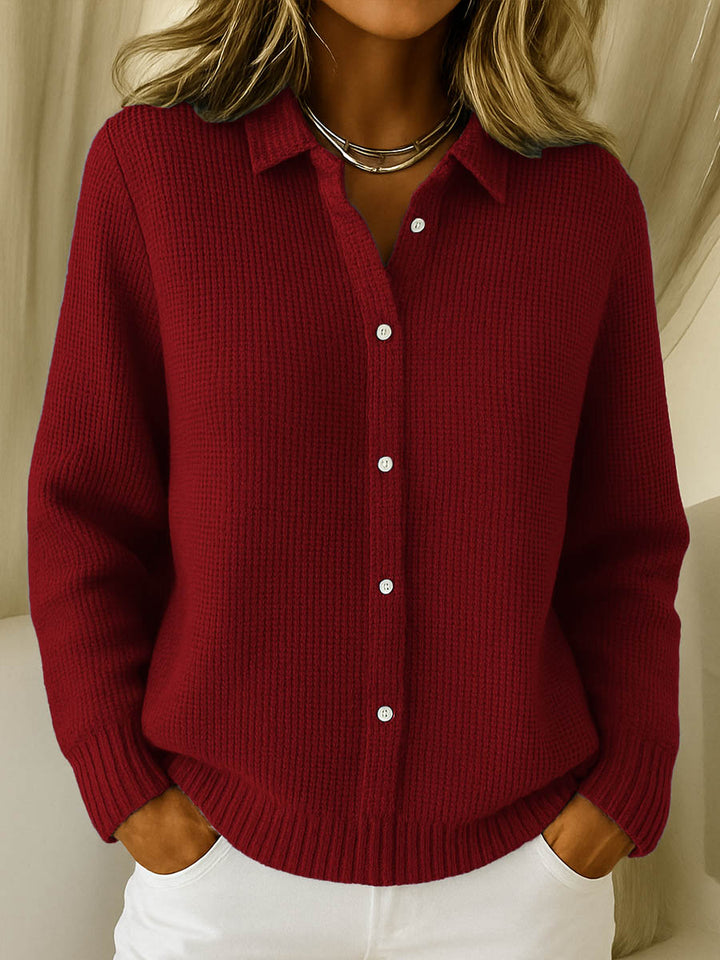 Maura – cardigan donna in maglia con bottoni