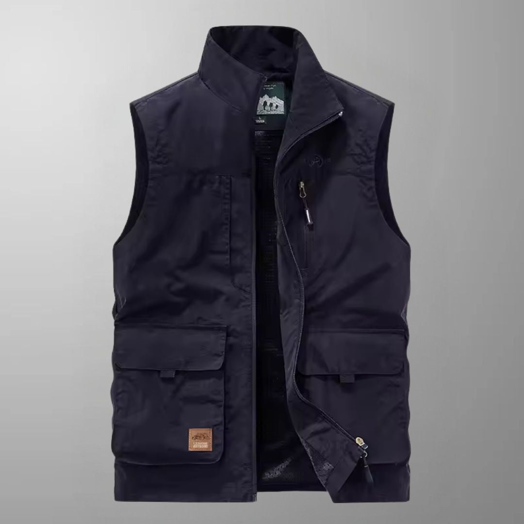 Flavio – gilet cargo uomo multitasche
