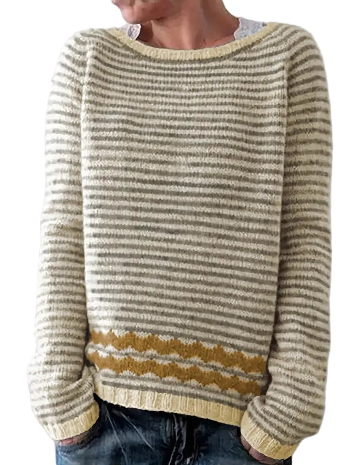 Sofia | maglione casual da donna con sottili righe