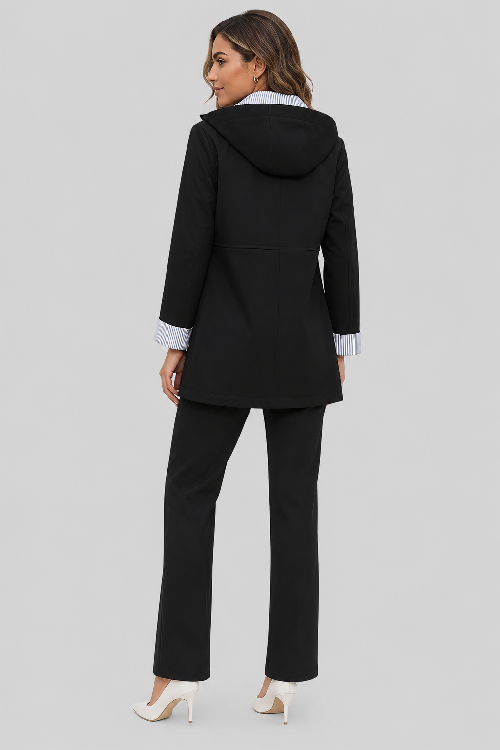 Virginia | parka midi con cappuccio