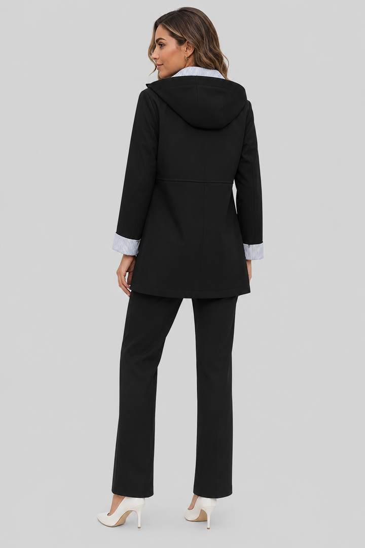 Virginia | parka midi con cappuccio