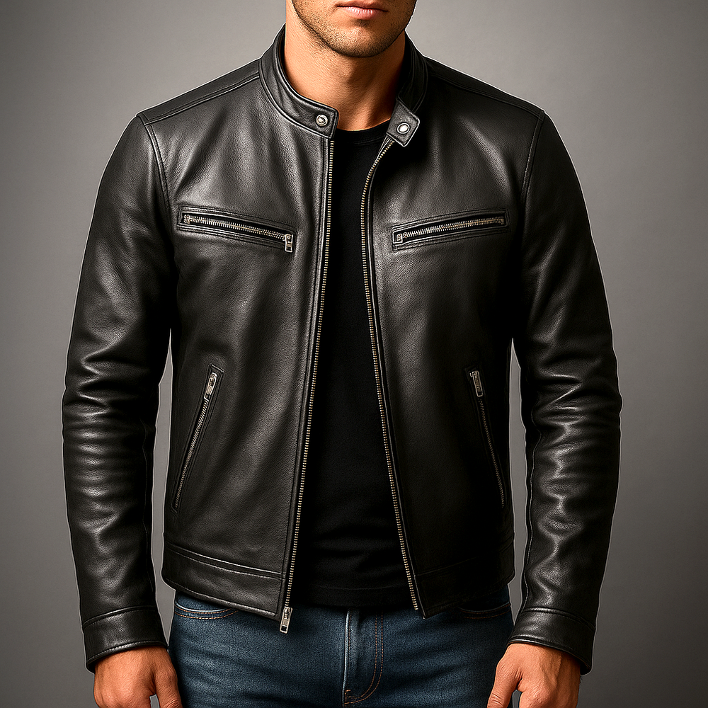 Edoardo | giacca uomo vintage in pelle