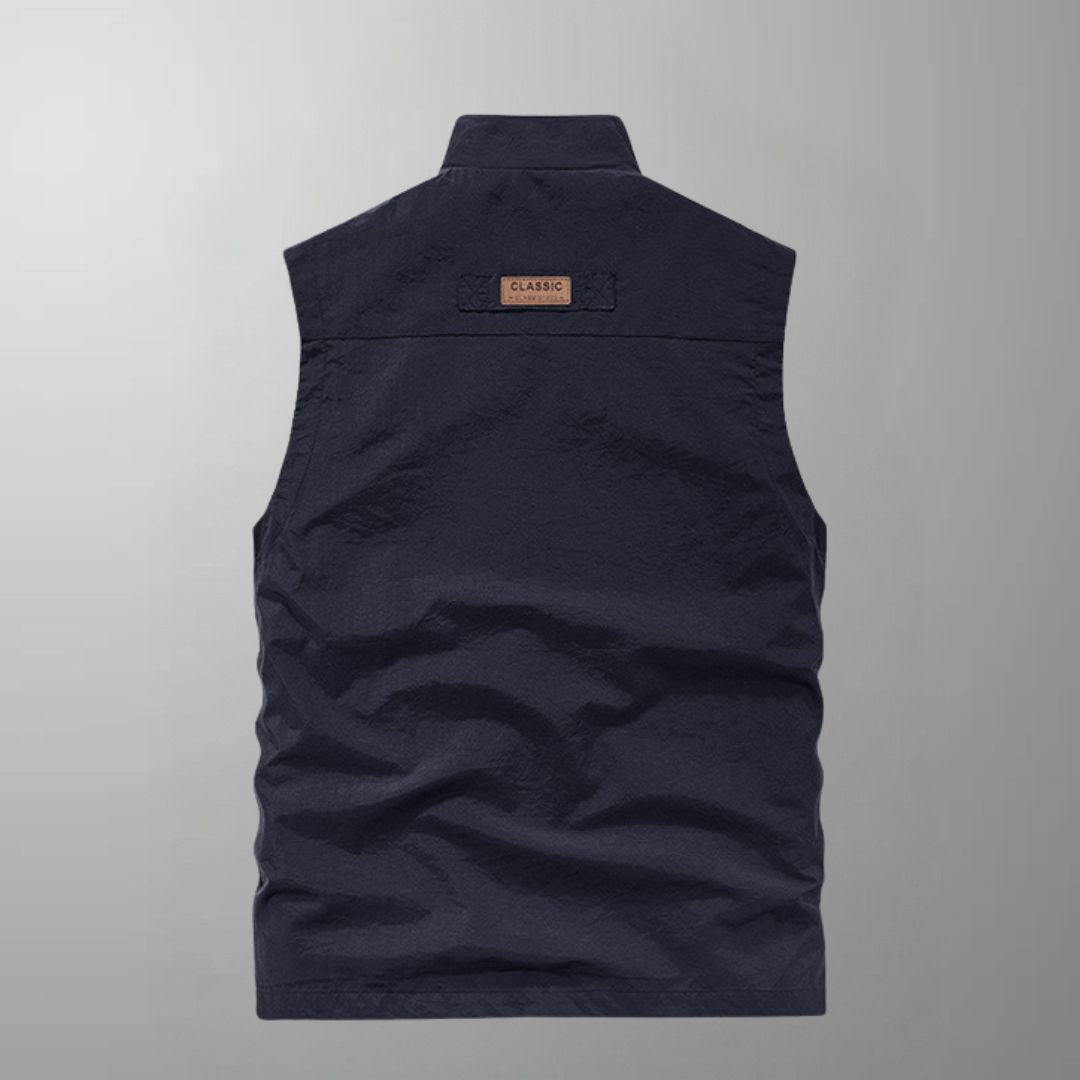Flavio – gilet cargo uomo multitasche