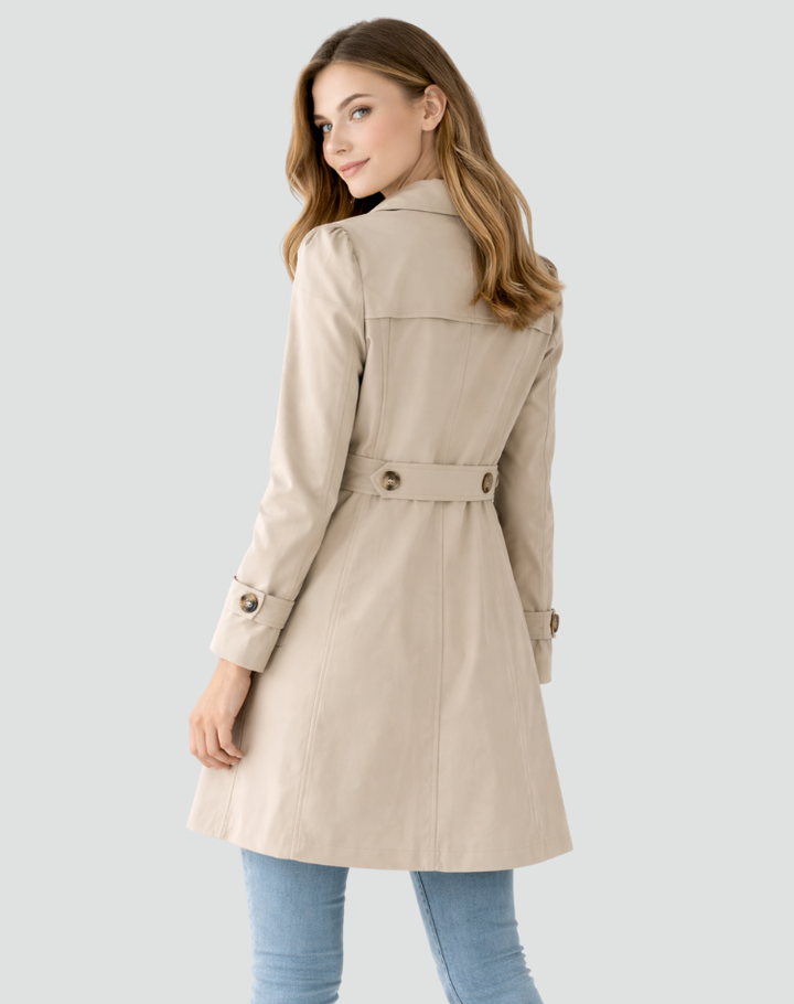 Agnese | trench corto sciancrato
