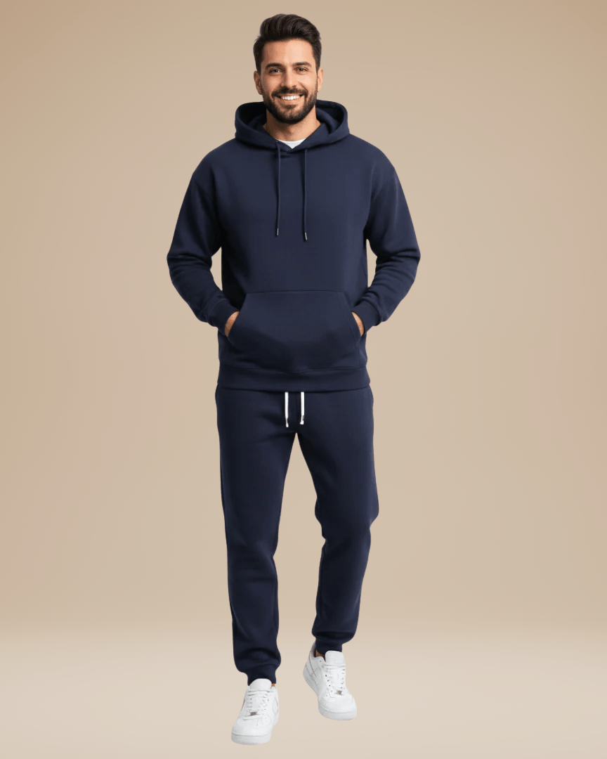 Samuele – tuta uomo con felpa con cappuccio e jogger