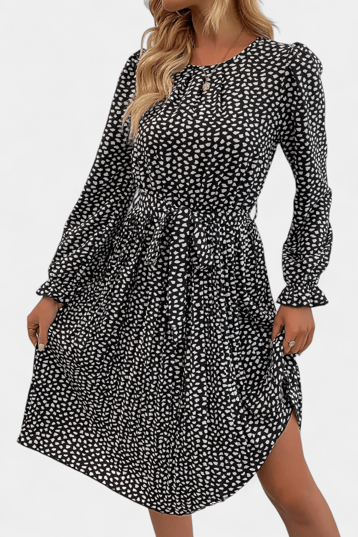 Agnes | leopardo plissettato