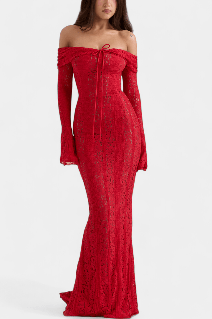 Alberte | abito off-shoulder