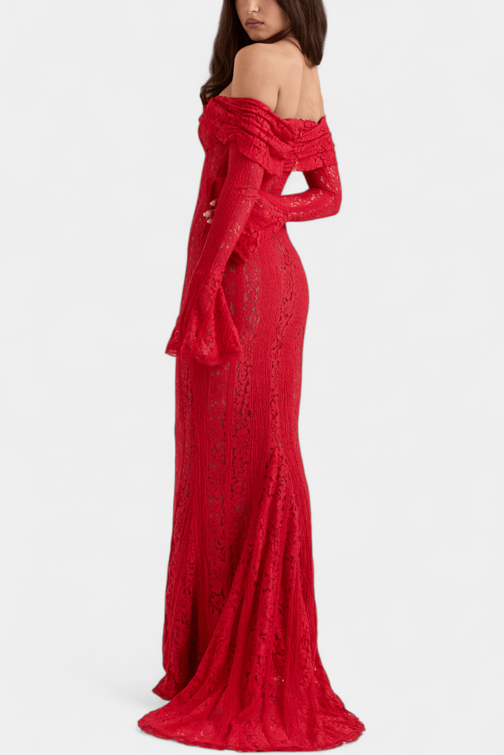 Alberte | abito off-shoulder